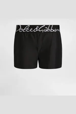Dolce & Gabbana Bañador Bóxer Corto Con Logotipo - Hombre Moda Baño Tela 3