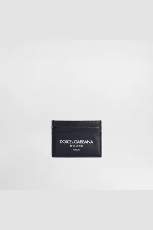 Dolce & Gabbana Tarjetero En Piel De Becerro - Hombre Carteras Y Marroquinería Piel Onesize