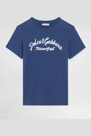 Dolce & Gabbana Jersey T-shirt With Logo - Hombre Camisetas Y Sudaderas 3 Years