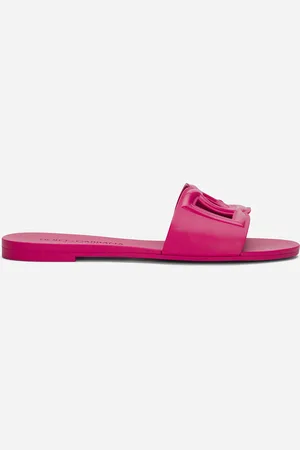 Dolce & Gabbana Sandalia Playera De Goma - Mujer Palas Fucsia Goma 39