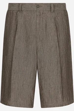 Dolce & Gabbana Bermudas De Lino - Hombre Pantalones Largos Y Cortos 46