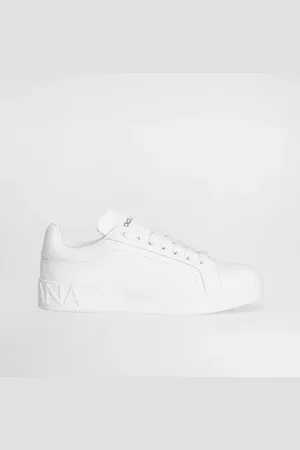 Dolce & Gabbana Zapatilla Portofino En Piel De Becerro - Mujer Zapatillas Piel 35.5