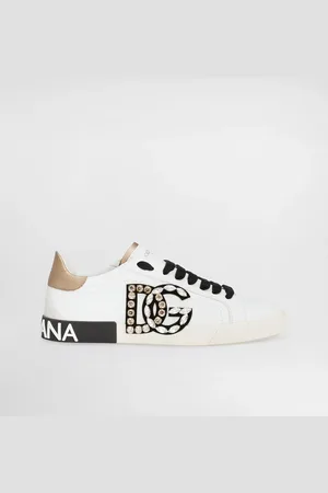 Dolce & Gabbana Zapatilla Portofino Vintage En Piel De Becerro - Mujer Zapatillas Piel 39