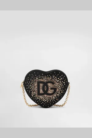 Dolce & Gabbana Bolso Bandolera Dg Girlie Heart De Raso Y Strass - Mujer Accesorios Onesize