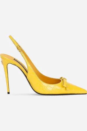 Dolce & Gabbana Zapato Destalonado De Charol - Mujer Zapatos De Salón Y Destalonados 37