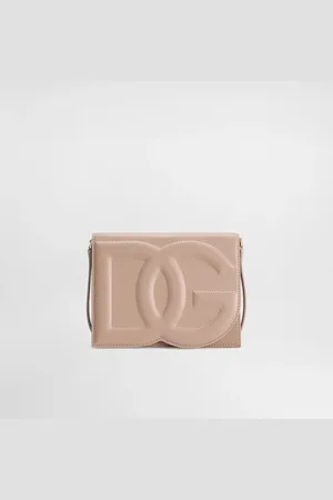 Dolce & Gabbana Bolso Bandolera Dg Logo Bag En Piel De Becerro - Mujer Bolsos Al Hombro Y Bandoleras Rosa Palo Piel Onesize