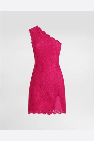 Dolce & Gabbana Vestido Mini De Encaje Cordonetto Floral Con Abertura - Mujer Vestidos 36