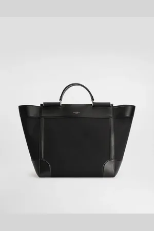 Dolce & Gabbana Bolso De Panamá Y Piel De Becerro - Hombre Bandoleras Onesize