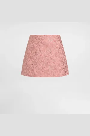 Dolce & Gabbana Floral Matelassé Jacquard Miniskirt - Mujer Faldas 40