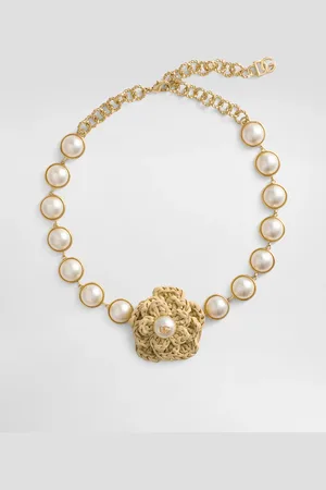 Dolce & Gabbana Collar Con Flor - Mujer Bisutería Metal Onesize