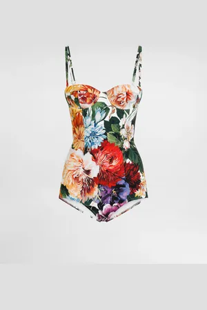 Dolce & Gabbana Bañador Balconette Con Relleno Y Estampado De Flores - Mujer Moda Baño 2
