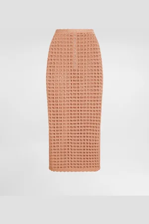 Dolce & Gabbana Falda De Ganchillo De Viscosa - Mujer Faldas 40