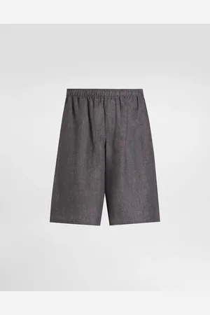 Dolce & Gabbana Pantalón En Tela De Lino - Hombre Pantalones Largos Y Cortos 48