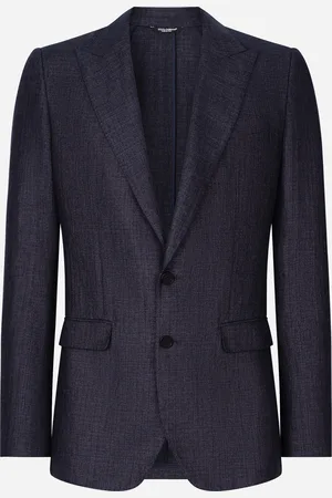 Dolce & Gabbana Single-breasted Linen-blend Taormina-fit Jacket - Hombre Trajes Y Americanas 46