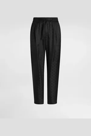 Dolce & Gabbana Pantalón En Jacquard Con Logotipo Dg - Hombre Pantalones Largos Y Cortos 48