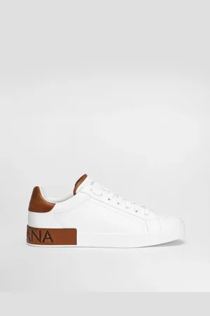 Dolce & Gabbana Zapatilla Portofino En Piel De Becerro - Hombre Zapatillas 39