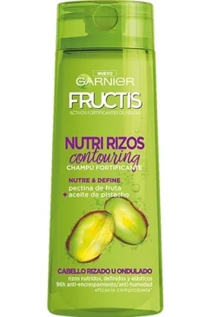 Garnier Fructis Nutri Rizos Contouring Champú Pelo Rizado u Ondulado - 360  ml