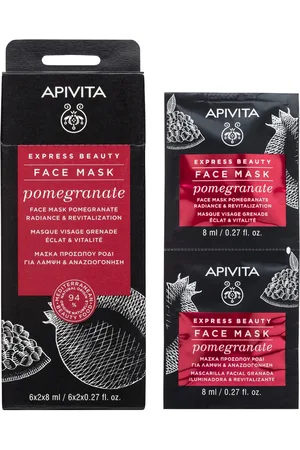 APIVITA Express Beauty Iluminadora y Revitalizante con Granada Mascarillas iluminadoras 16 ml unisex