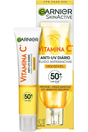 Garnier Skin Active Vitamina C Fluido Uv Diario Iluminador Invisible Cremas faciales 40 ml unisex