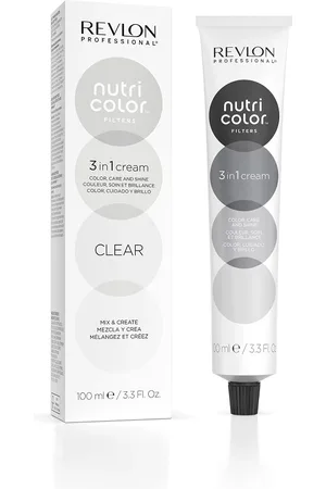 Revlon Nutri Color 3 in 1 Cream Clear Mascarillas para el cabello 100 ml Gris unisex