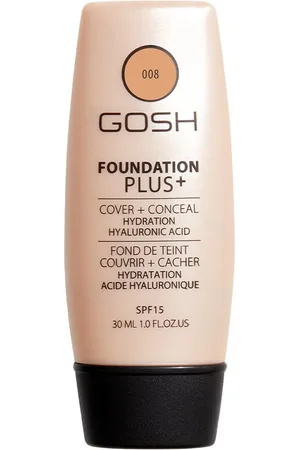 Gosh Foundation Plus+ Cover Y Conceal Spf15 Bases de maquillaje 30 ml 08,Golden