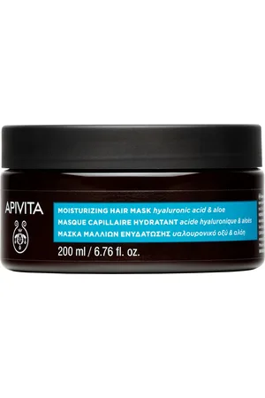 APIVITA Hidratante con Ácido Hialurónico, Aloe y Miel Mascarillas para el cabello 200 ml unisex