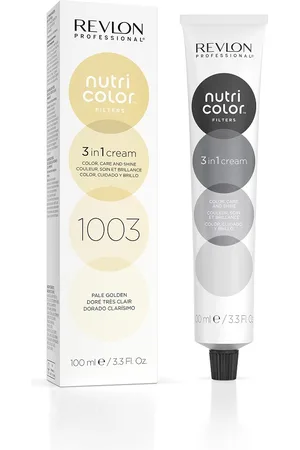 Revlon Nutri Color 3 in 1 Cream Nr. 1003 Tintes temporales 100 ml Marrón claro unisex