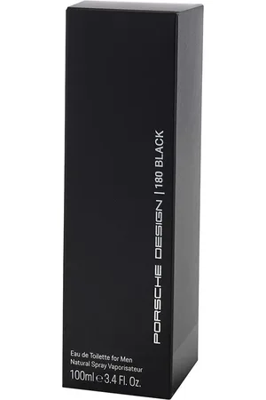 Porsche Design 180 Black Eau de Toilette Spray Perfumes 100 ml male