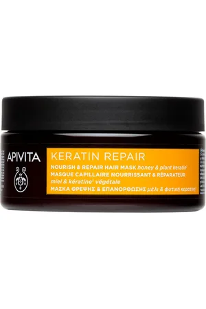 APIVITA Keratin Repair Nutritiva y Reparadora para Cabello Seco y Dañado Mascarillas para el cabello 200 ml unisex
