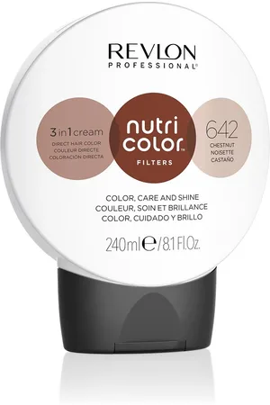 Revlon Nutri Color Filters 3 in 1 Cream No. 642 - Dark Blonde Copper Iridescent Mascarillas para el cabello 240 ml Marrón unisex