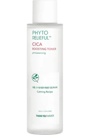 Thank You Farmer Phyto Relieful Cica Boosting Toner Tónicos faciales 200 ml female