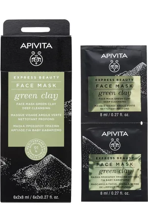 APIVITA Express Beauty Limpieza Profunda con Arcilla Verde Mascarillas limpiadoras 16 ml unisex