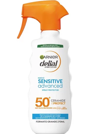 Garnier Delial Sensitive Advance FSP 50+ Spray Protector Protección solar 270 ml female