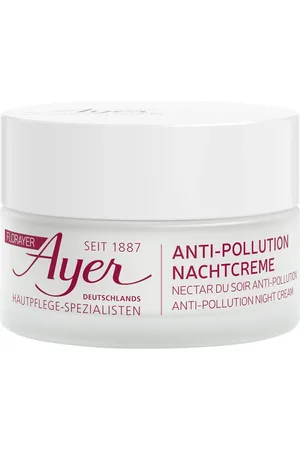 Ayer Anti-Pollution Night Cream Cremas de noche 50 ml female