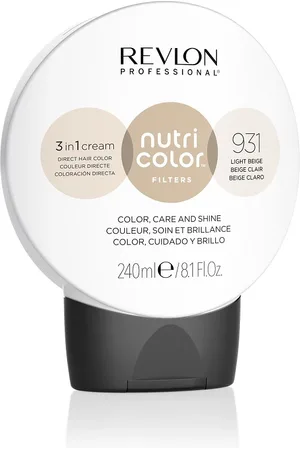 Revlon Nutri Color Filters 3 in 1 Cream No. 931 Light Beige Tintes temporales 240 ml Marrón unisex