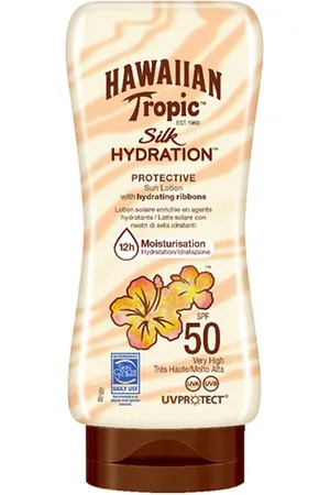 Hawaiian Tropic Bronceador Silk Hydratation Fps 50+ Protección solar 180 ml unisex