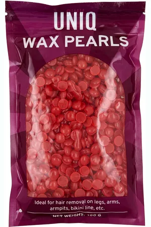 Uniq Perlas De Cera 100g Maquinillas de afeitado y depilación Rojo oscuro unisex
