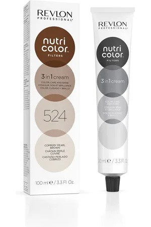 Revlon Nutri Color Filters 3 in 1 Cream No. 524 - Irisé Copper Tintes temporales 100 ml Negro unisex
