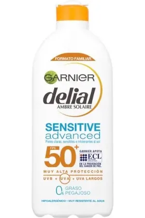 Garnier Delial Protector Solar Sensitive Advanced FPS 50+ Protección solar 400 ml unisex