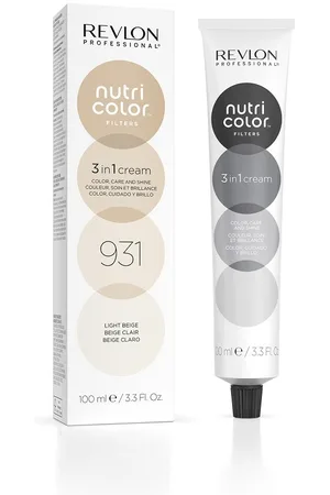 Revlon Nutri Color Filters 3 in 1 Cream No. 931 Light Beige Tintes temporales 100 ml Marrón unisex
