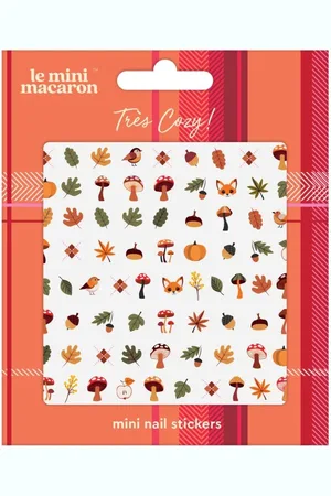Le Mini Macaron Mini Nail Stickers Très Cozy Uñas postizas y diseños de uñas 7 g 1 Pieza