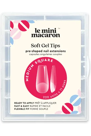 Le Mini Macaron Gel Nail Tips Uñas postizas y diseños de uñas 8 g
