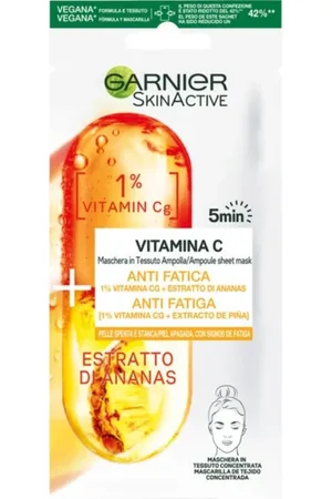 Garnier Skin Active Mascarilla Ampolla Vitamina C Mascarillas iluminadoras 15 g female