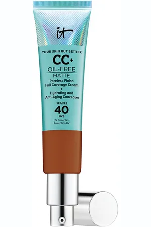 IT COSMETICS Your Skin But Better CC+ Cream Oil Free Matte SPF 40 Bases de maquillaje 32 ml Rich Honey