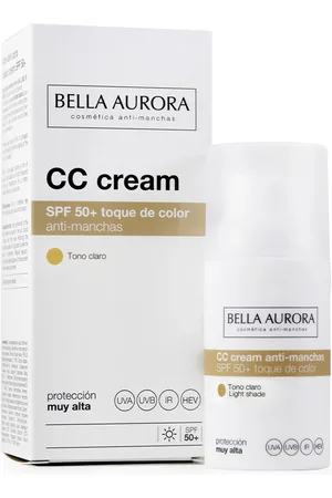 Bella Aurora CC Cream Color SPF50 Tono Claro Bb cream y cc cream 30 ml 200 - LIGHT TONE