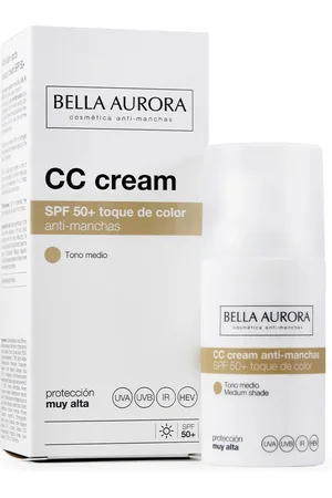Bella Aurora CC Cream Color SPF50 Tono Claro Bb cream y cc cream 30 ml 201 - MEDIUM TONE