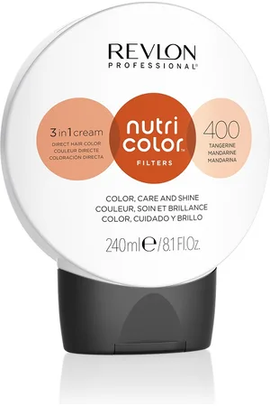 Revlon Nutri Color Filters 3 in 1 Cream Nr. 400 - Mandarine Mascarillas para el cabello 240 ml Rojo oscuro unisex