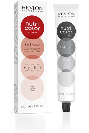 Revlon Nutri Color Filters 3 in 1 Cream No. 600 - Red Mascarillas para el cabello 100 ml Marrón unisex