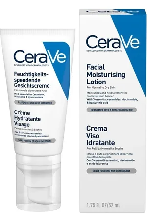 Cerave Loción Hidratante de Rostro Cremas faciales 52 ml unisex