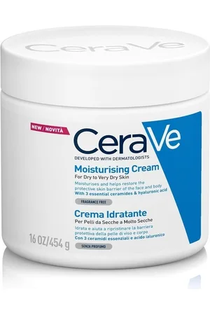 Cerave Crema Hidratante Para rostro y cuerpo Hidratación 24 horas Cremas corporales 454 g unisex